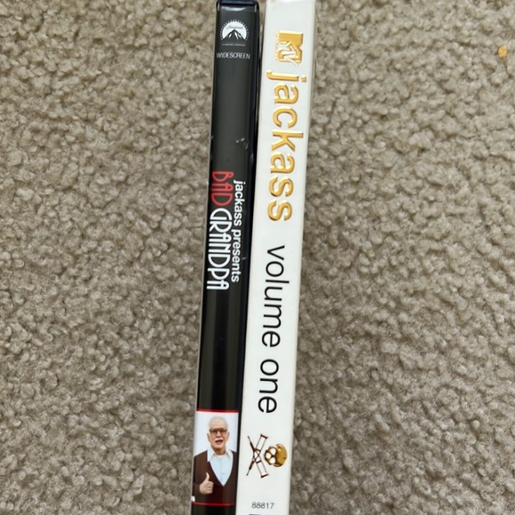 Jackass and bad grandpa dvds - Picture 2 of 3